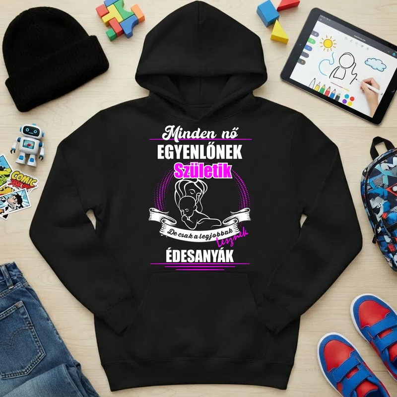 Gyerek kapucnis pulcsi