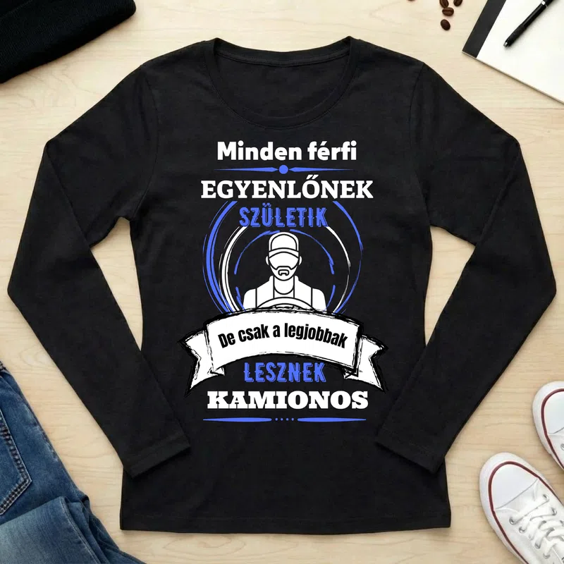 Női hosszú ujjú póló