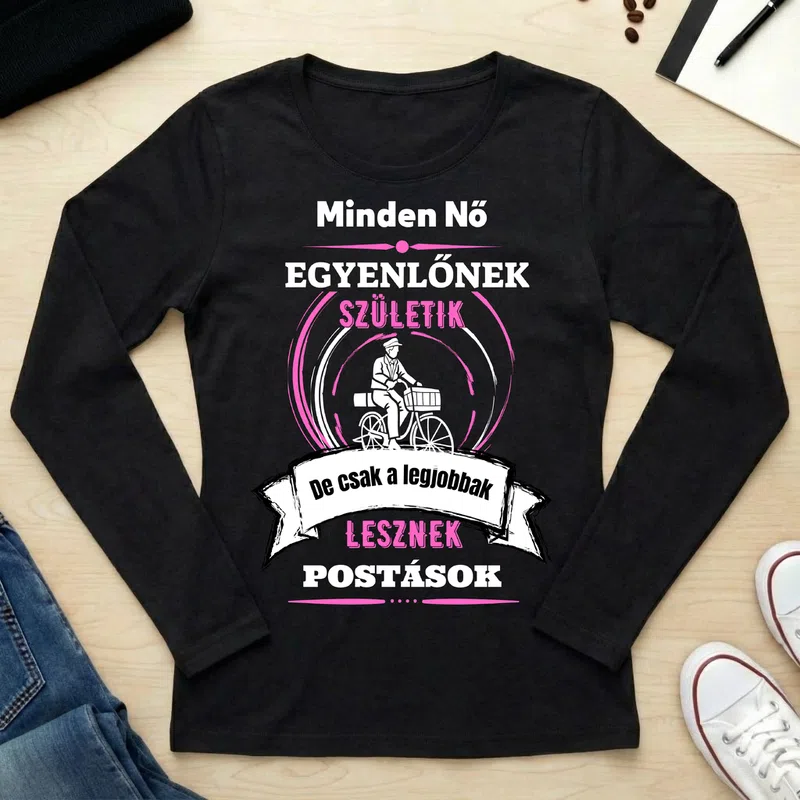 Női hosszú ujjú póló