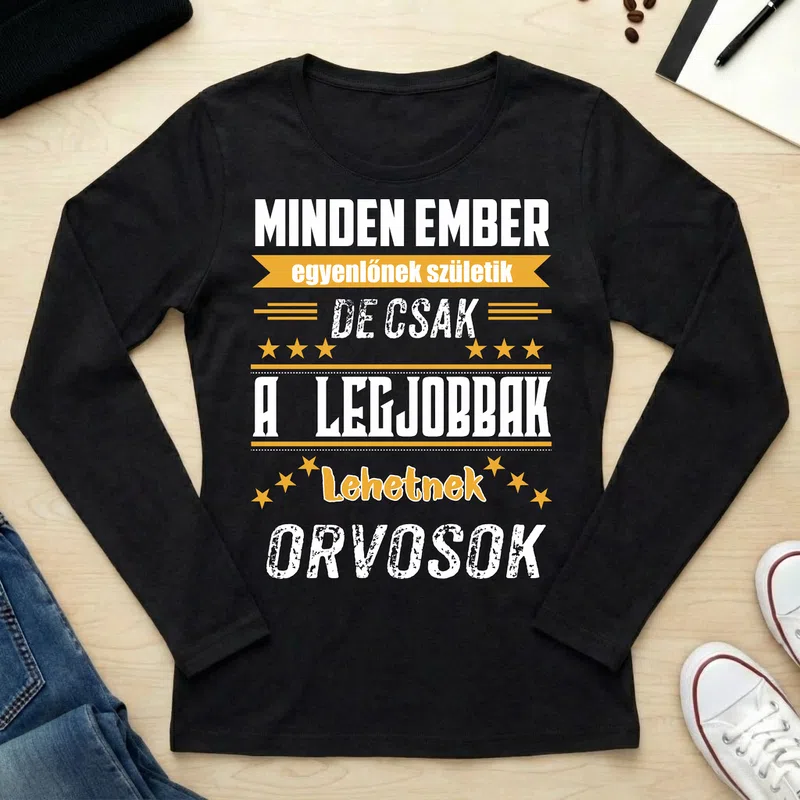 Női hosszú ujjú póló