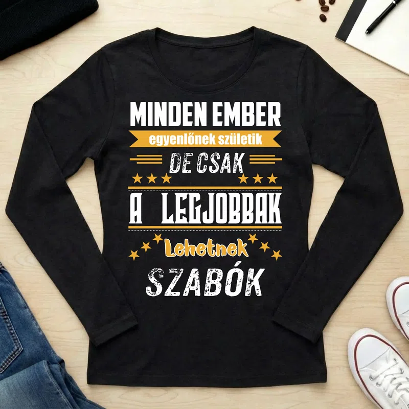 Női hosszú ujjú póló