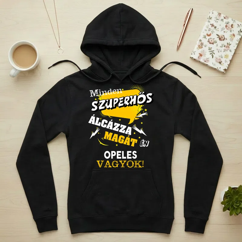 Női kapucnis pulcsi