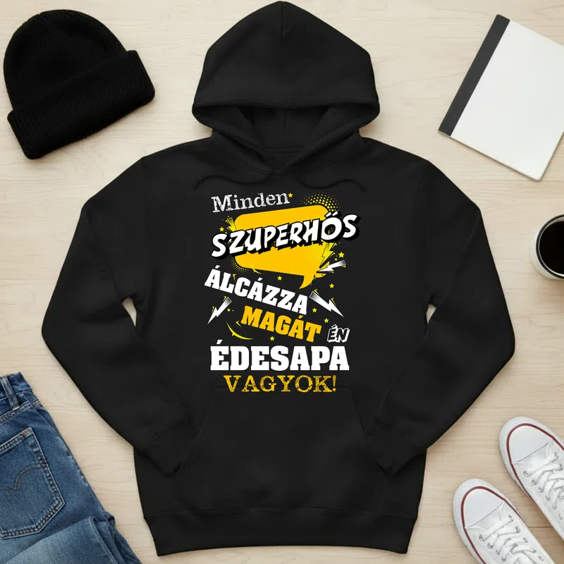 Unisex kapucnis pulcsi