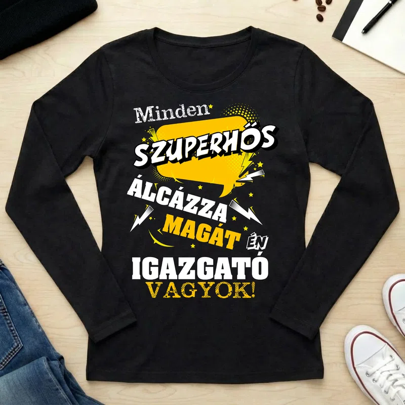 Női hosszú ujjú póló