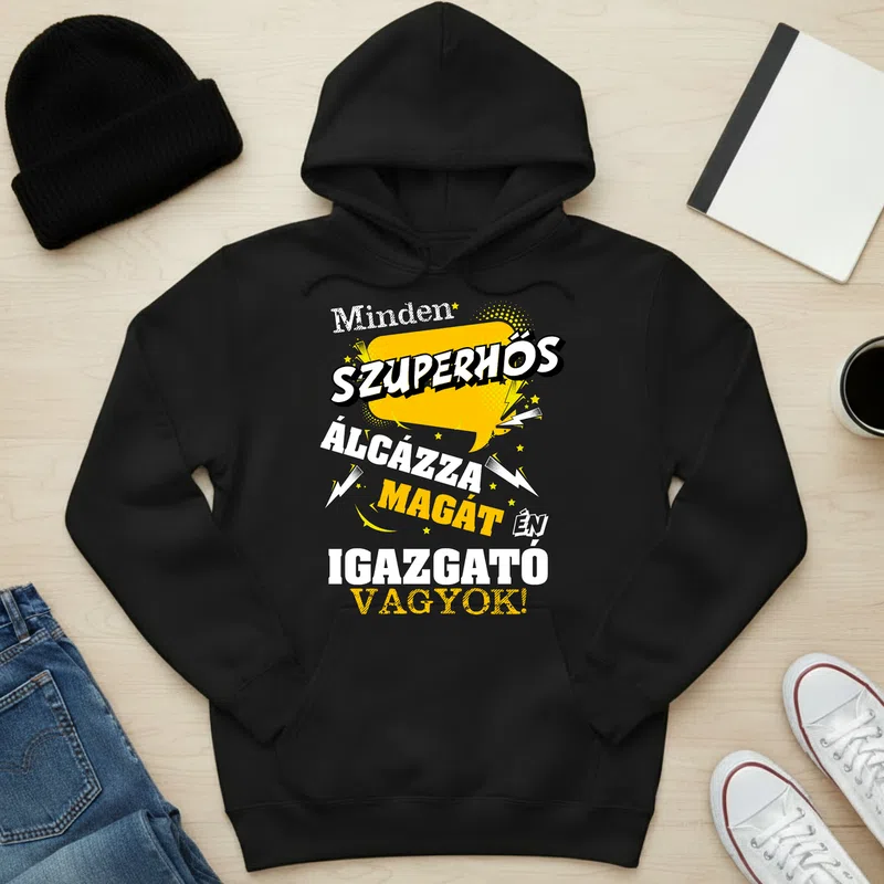 Unisex kapucnis pulcsi