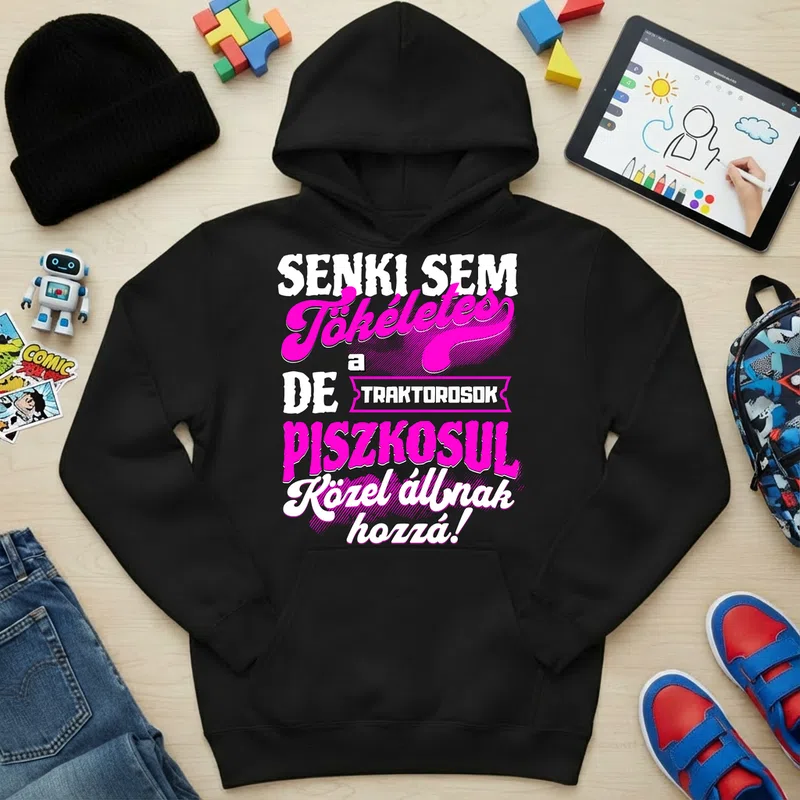 Gyerek kapucnis pulcsi