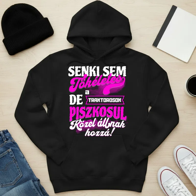 Unisex kapucnis pulcsi