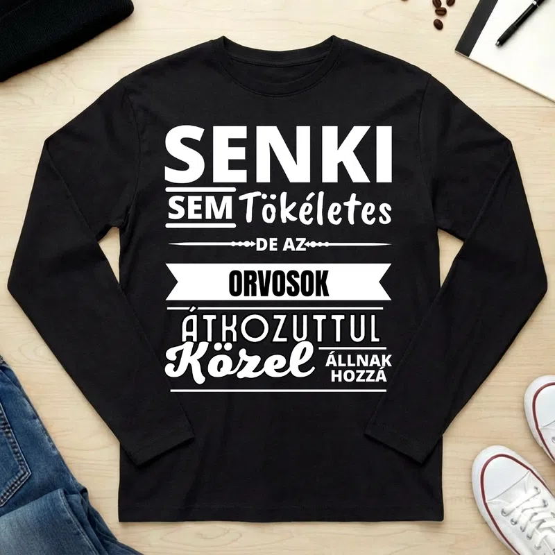 Unisex hosszú ujjú póló