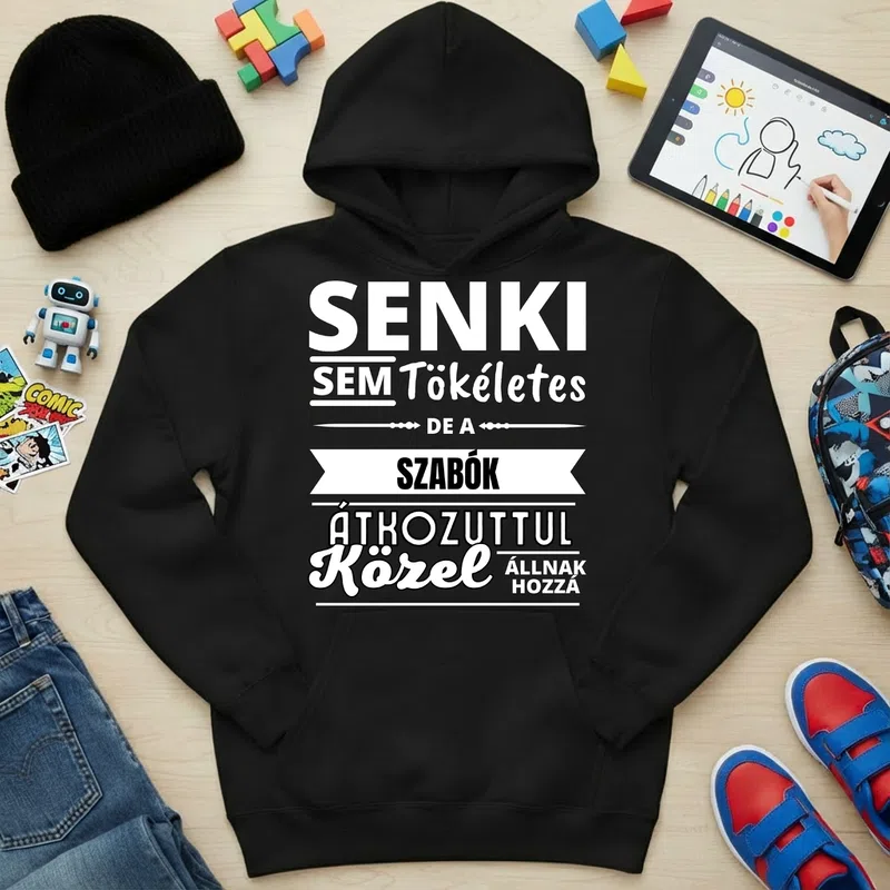 Gyerek kapucnis pulcsi