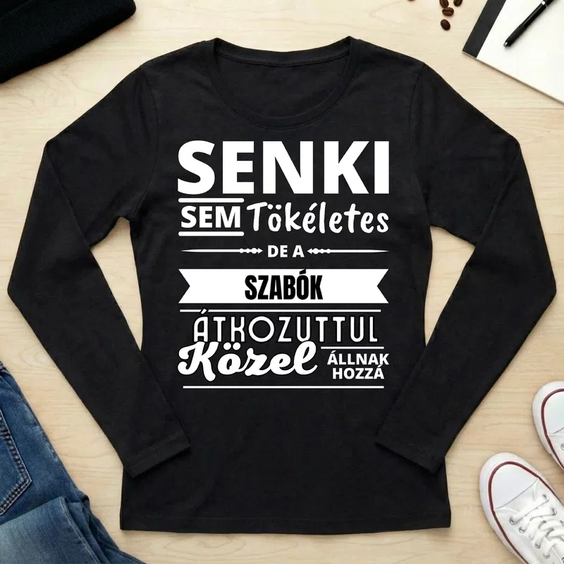 Női hosszú ujjú póló