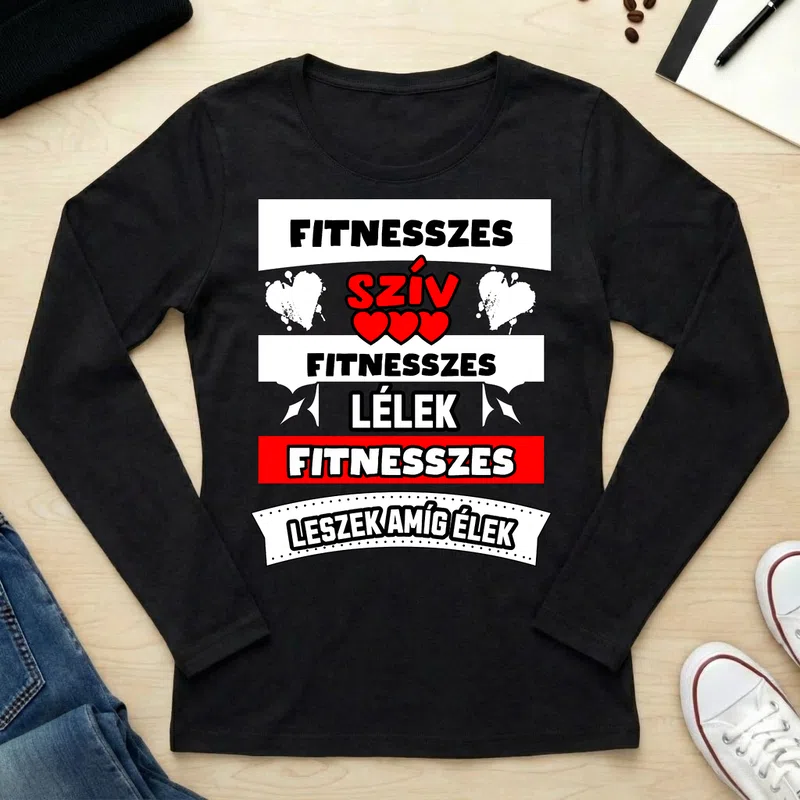 Női hosszú ujjú póló