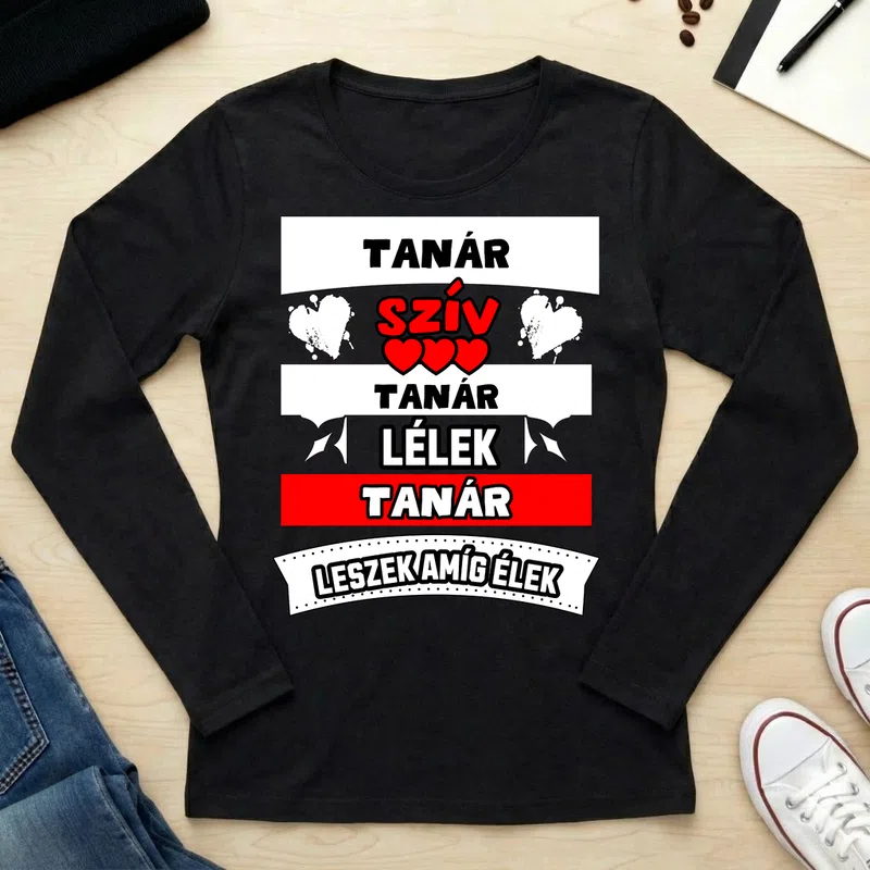 Női hosszú ujjú póló