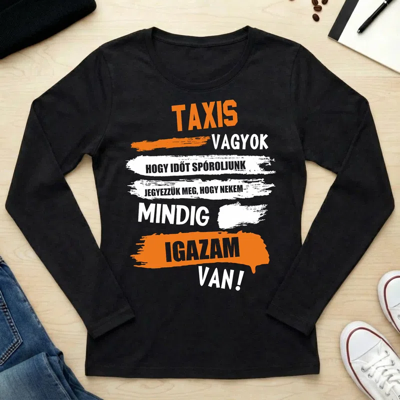 Női hosszú ujjú póló