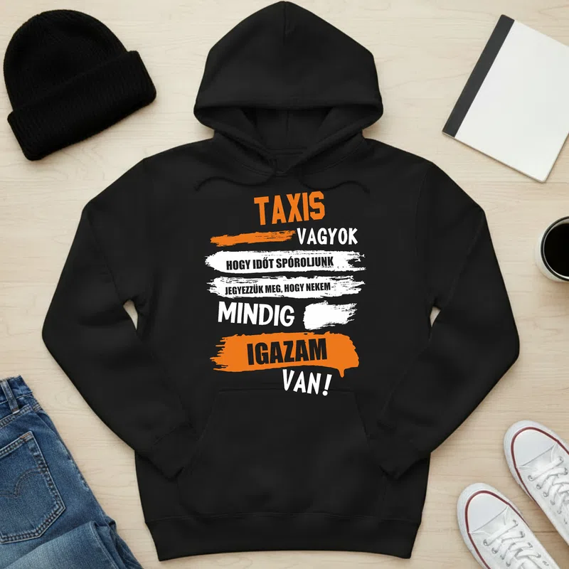 Unisex kapucnis pulcsi