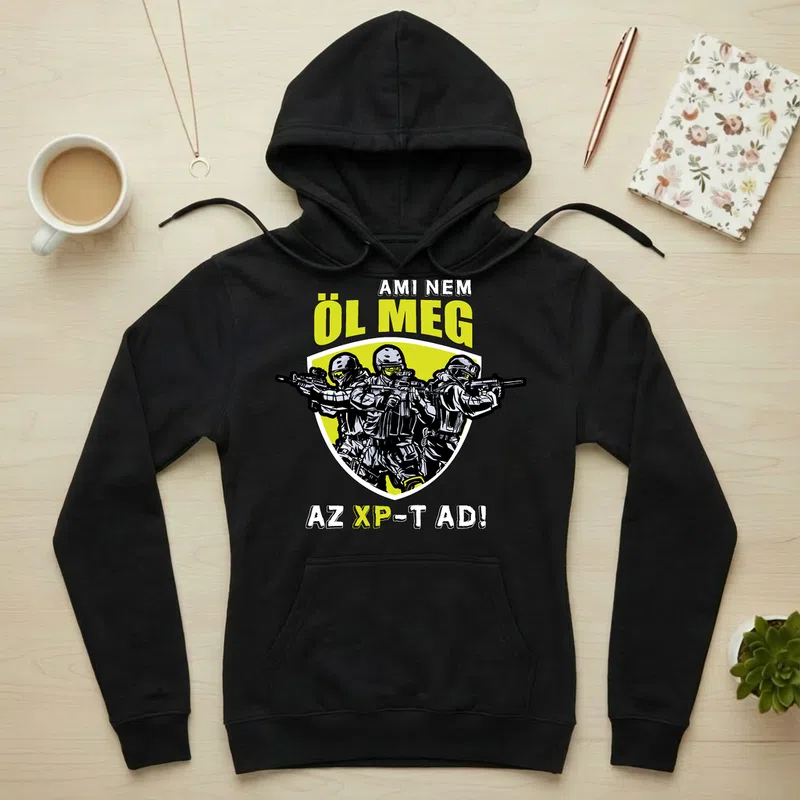 Női kapucnis pulcsi