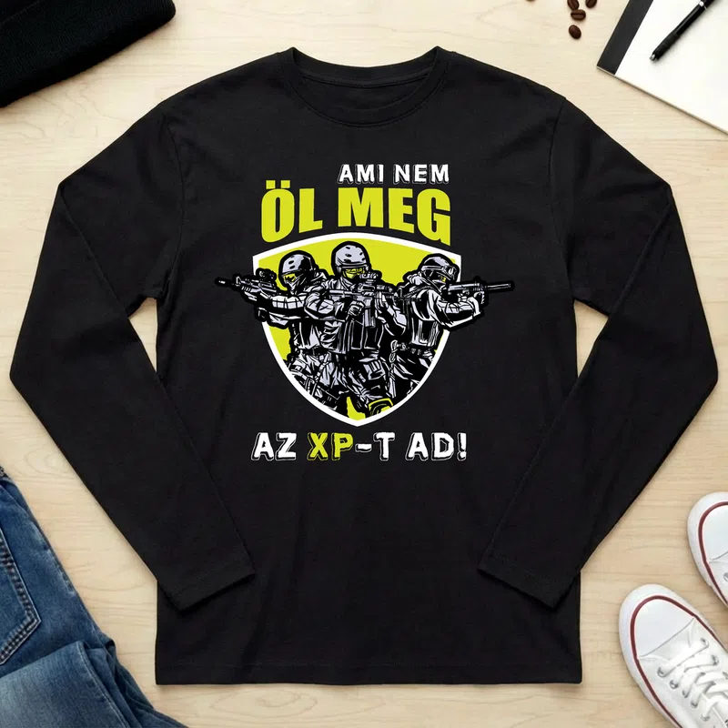 Unisex hosszú ujjú póló