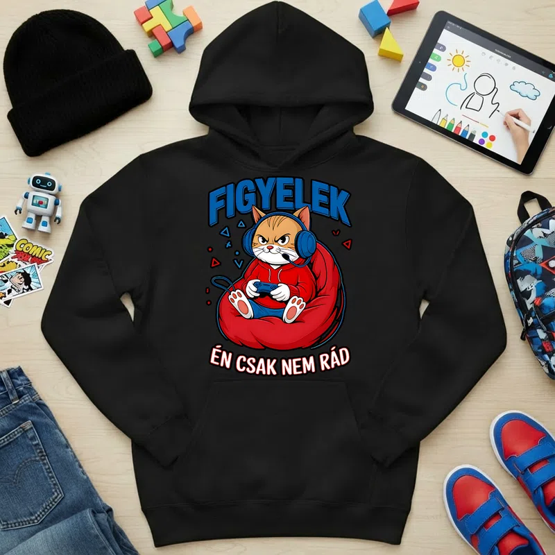 Gyerek kapucnis pulcsi