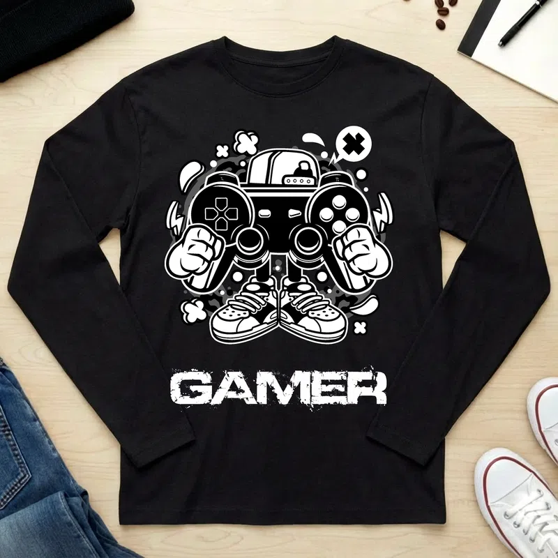 Unisex hosszú ujjú póló