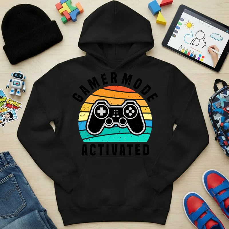 Gyerek kapucnis pulcsi