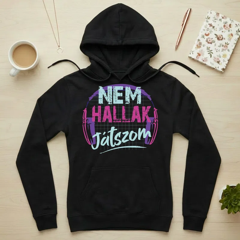 Női kapucnis pulcsi