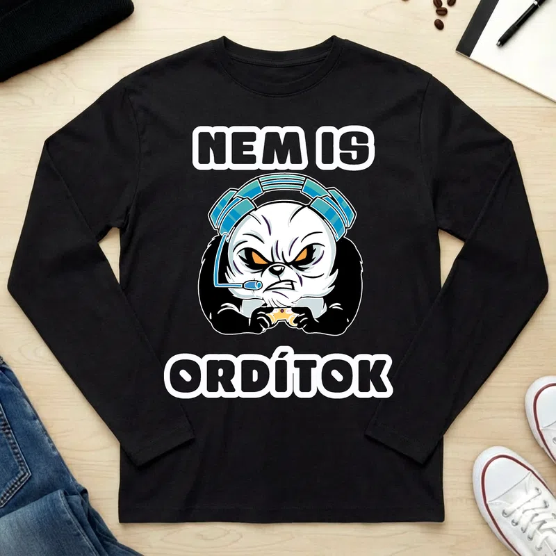 Unisex hosszú ujjú póló