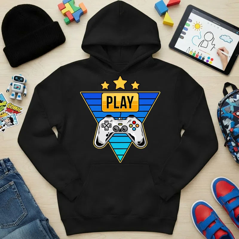 Gyerek kapucnis pulcsi