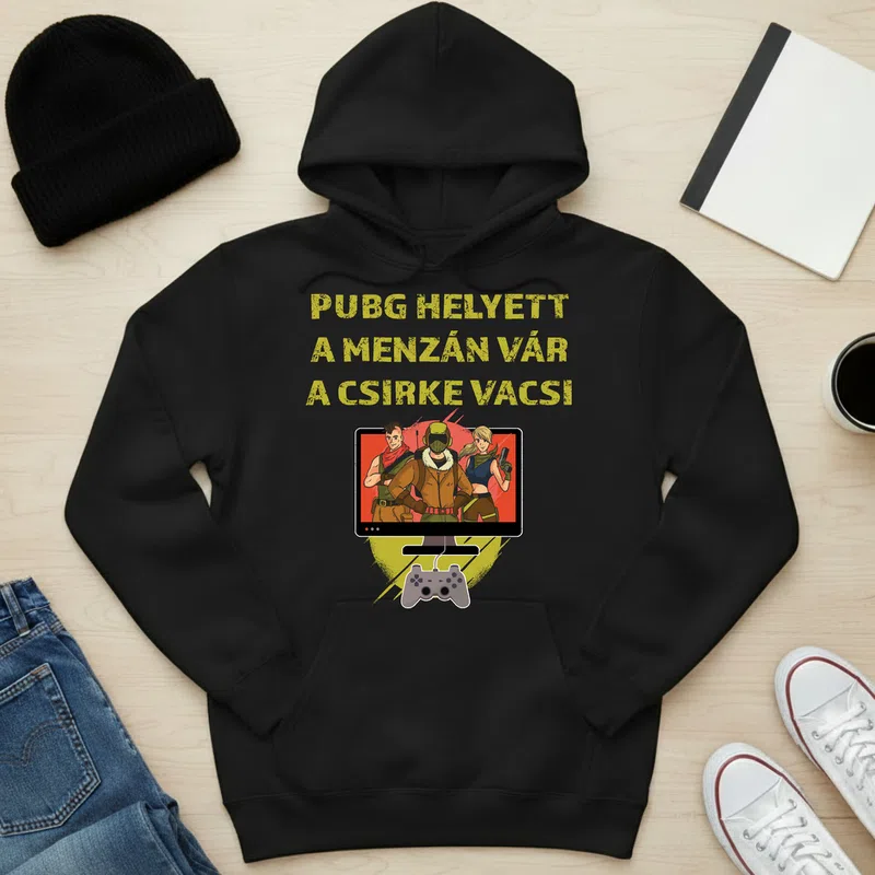 Unisex kapucnis pulcsi