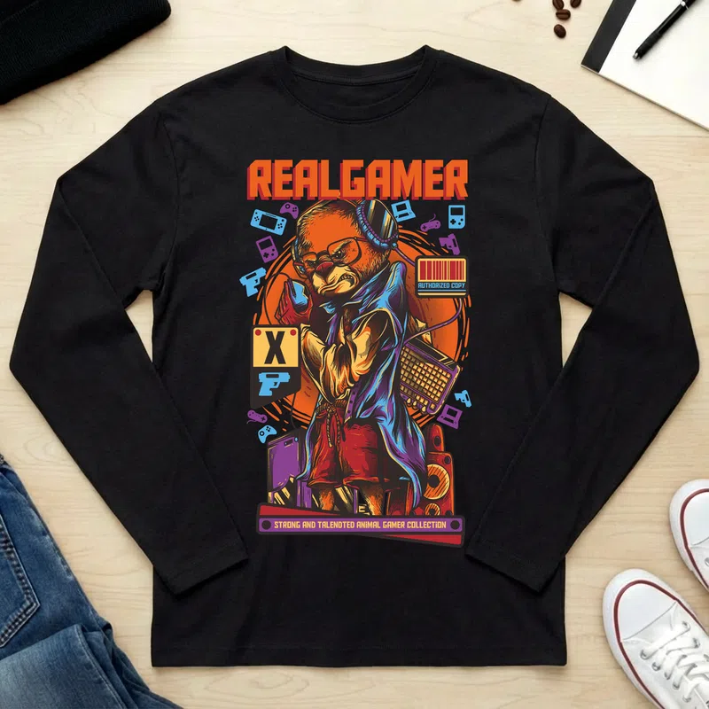 Unisex hosszú ujjú póló