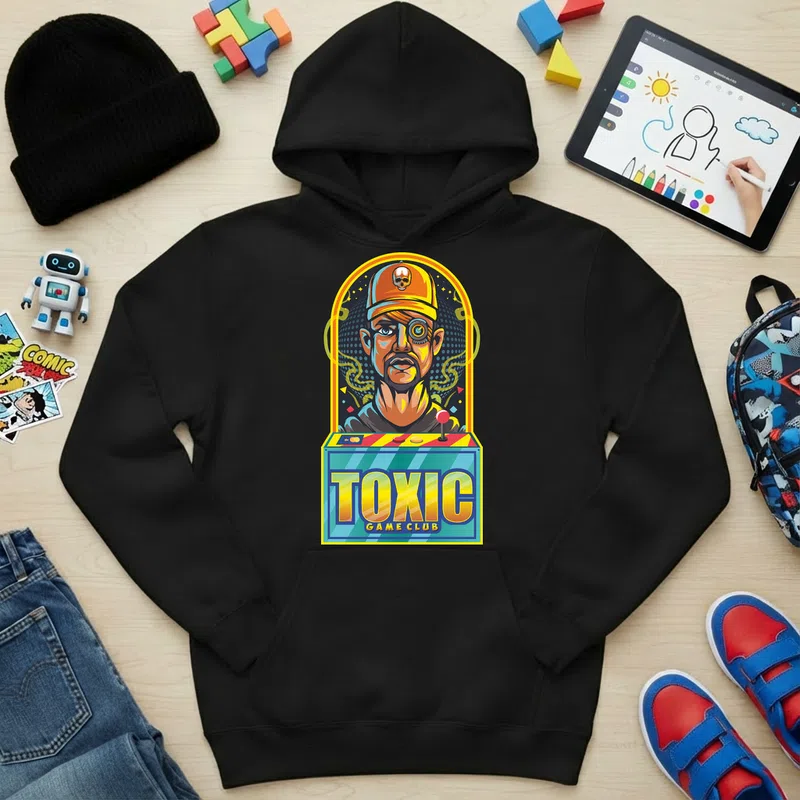 Gyerek kapucnis pulcsi