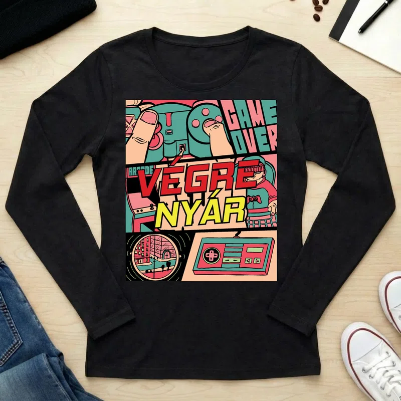 Női hosszú ujjú póló