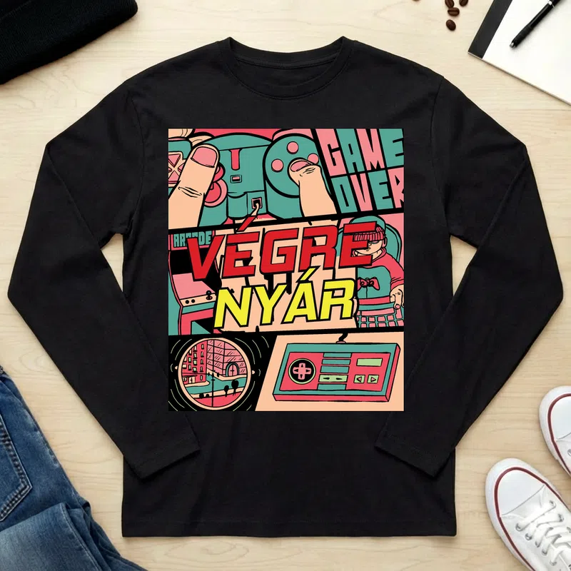 Unisex hosszú ujjú póló