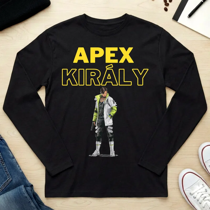 Unisex hosszú ujjú póló