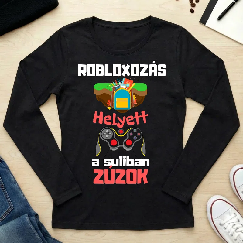 Női hosszú ujjú póló