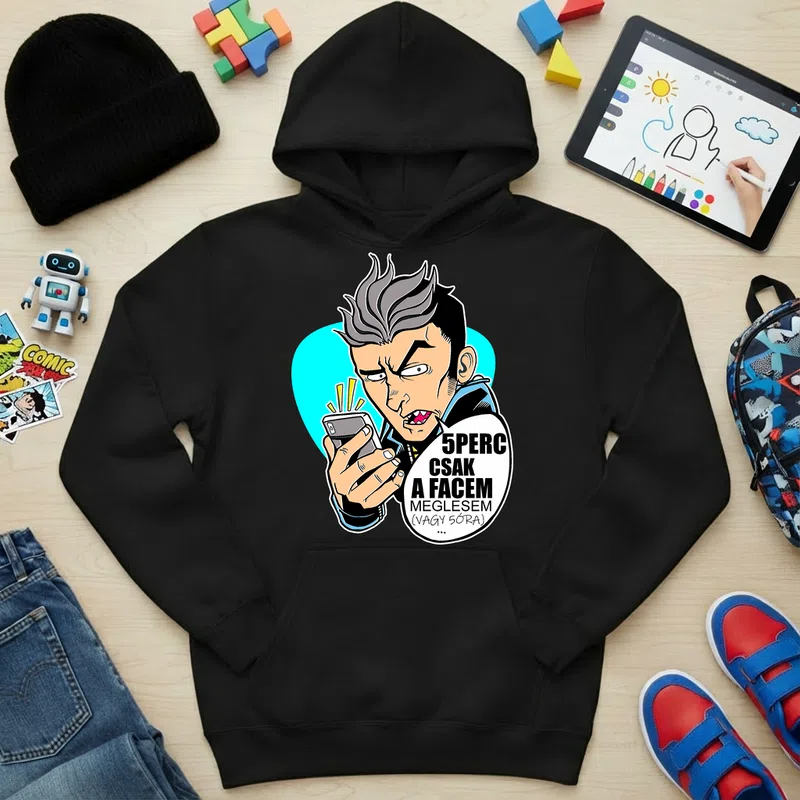 Gyerek kapucnis pulcsi