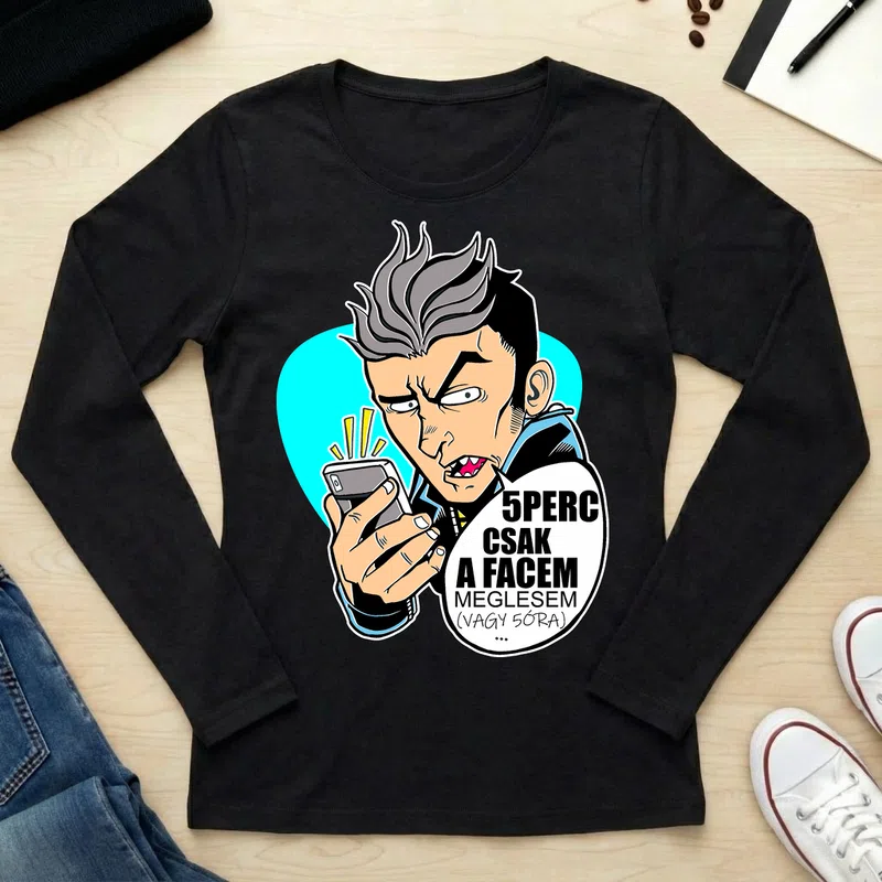 Női hosszú ujjú póló