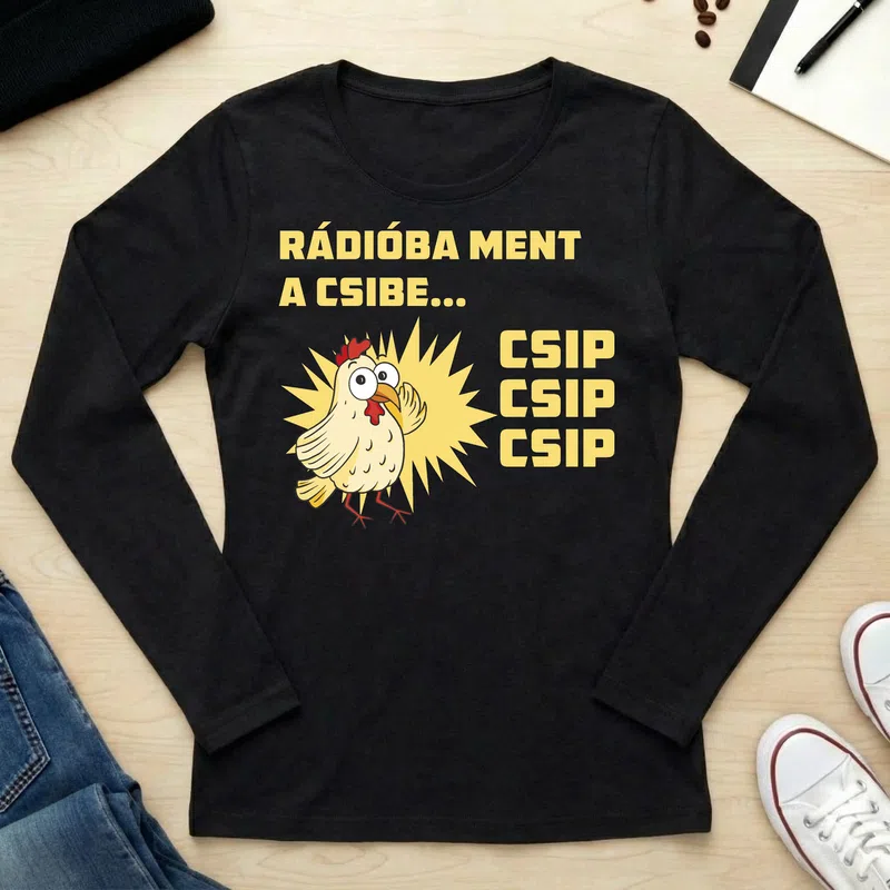 Női hosszú ujjú póló