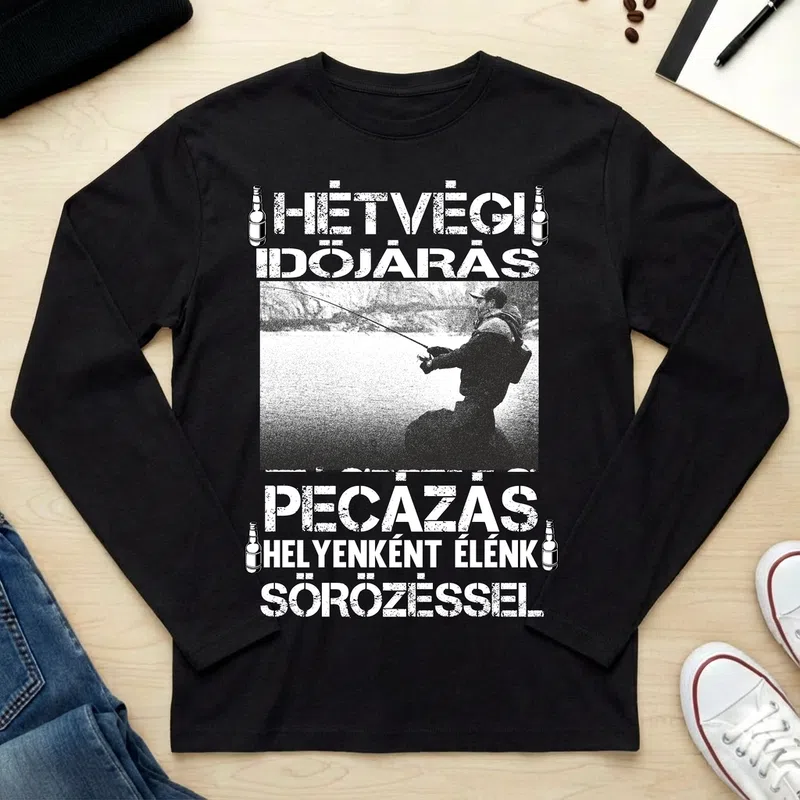 Unisex hosszú ujjú póló