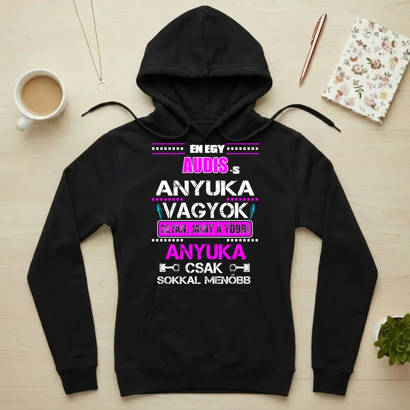 Női kapucnis pulcsi