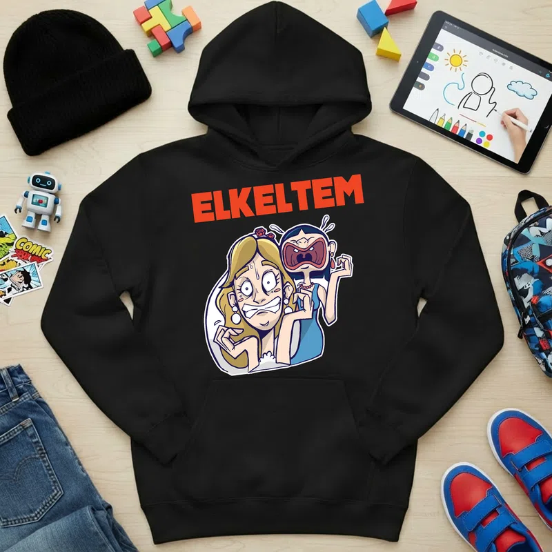 Gyerek kapucnis pulcsi