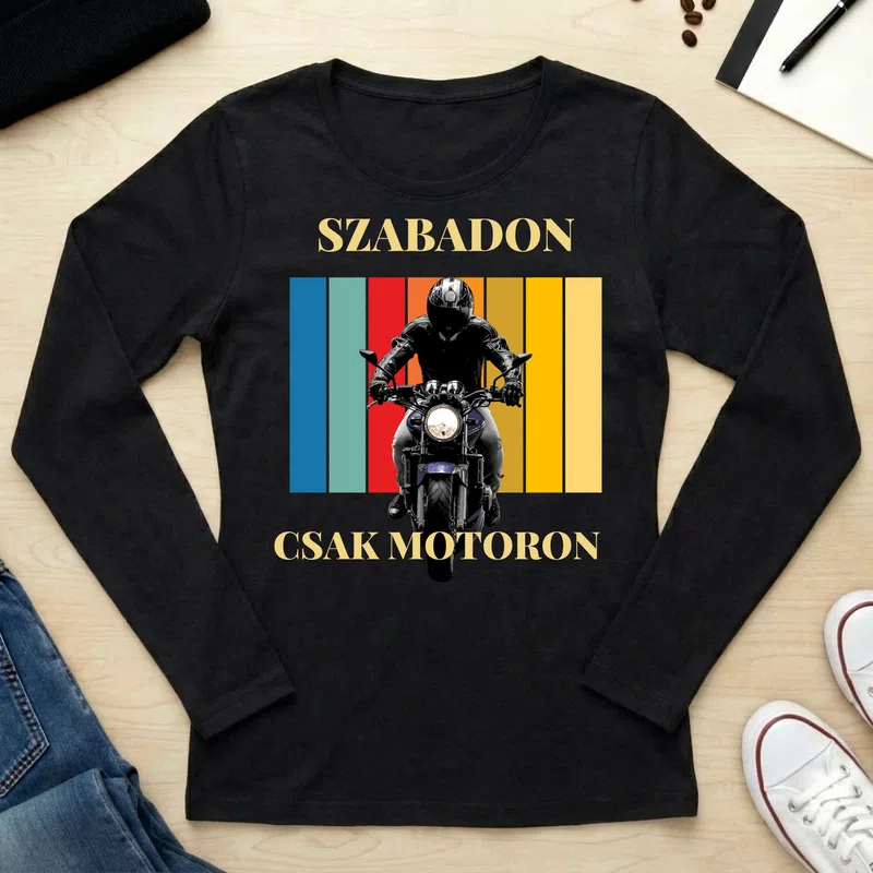 Női hosszú ujjú póló