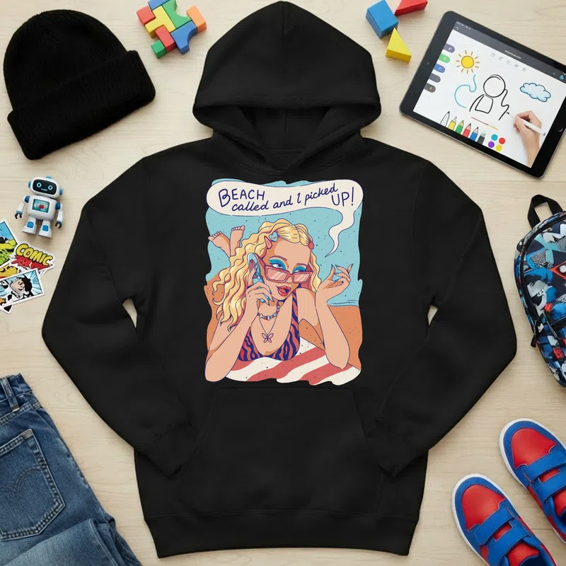 Gyerek kapucnis pulcsi