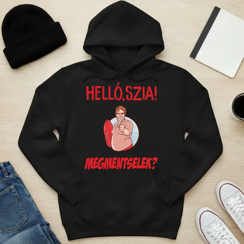 Unisex kapucnis pulcsi