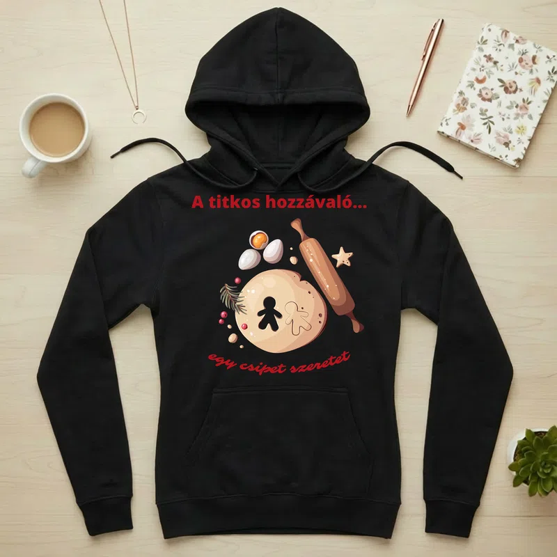 Női kapucnis pulcsi