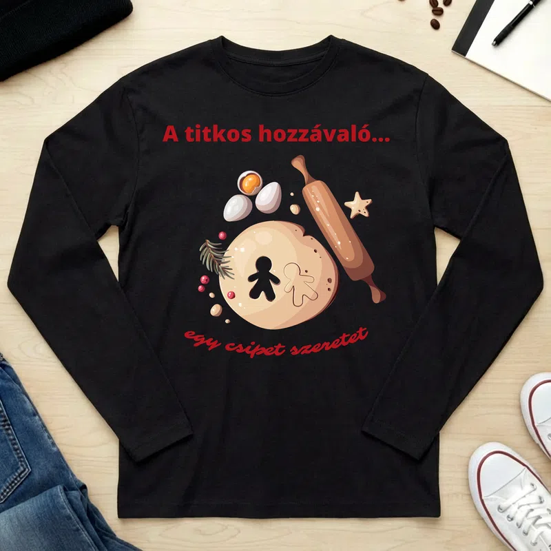 Unisex hosszú ujjú póló