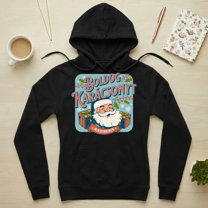 Női kapucnis pulcsi