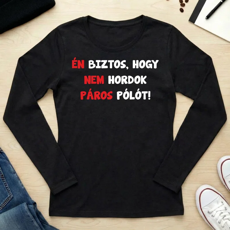 Női hosszú ujjú póló