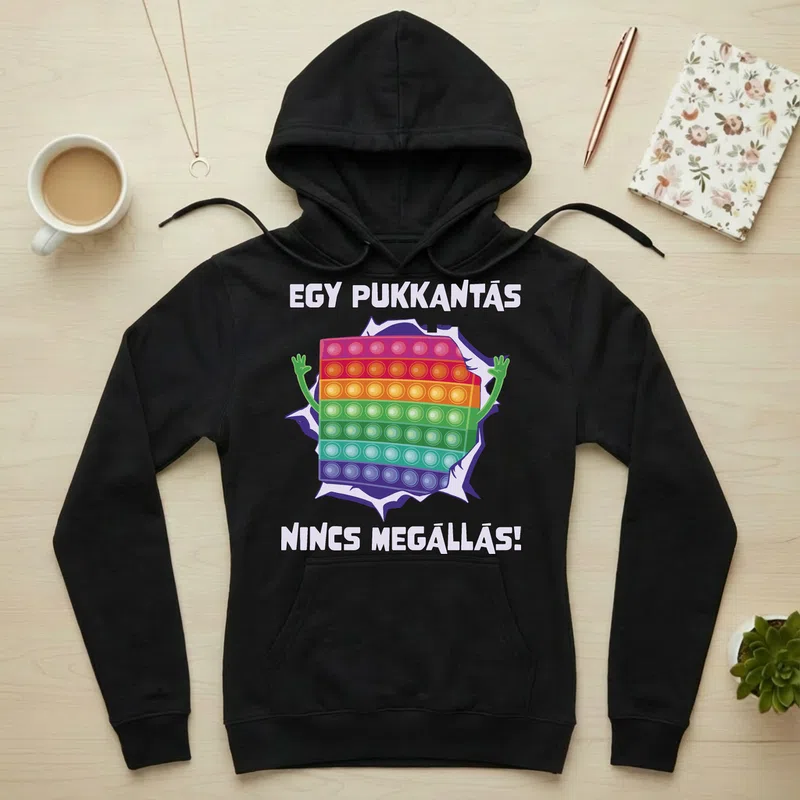 Női kapucnis pulcsi