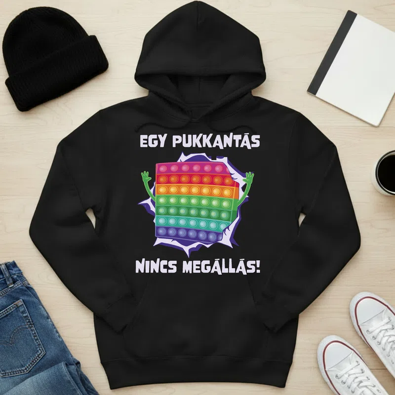 Unisex kapucnis pulcsi