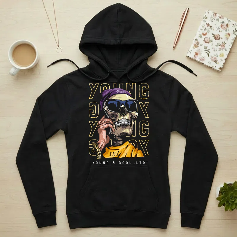 Női kapucnis pulcsi