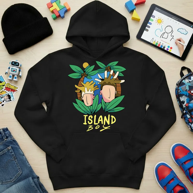 Gyerek kapucnis pulcsi